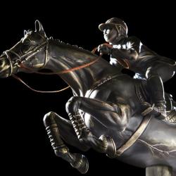 Soher Horse & Jockey Figure English F 1532 New