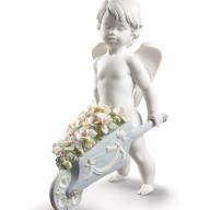 Celestial Flowers Angel Figurine Lladro 01009193