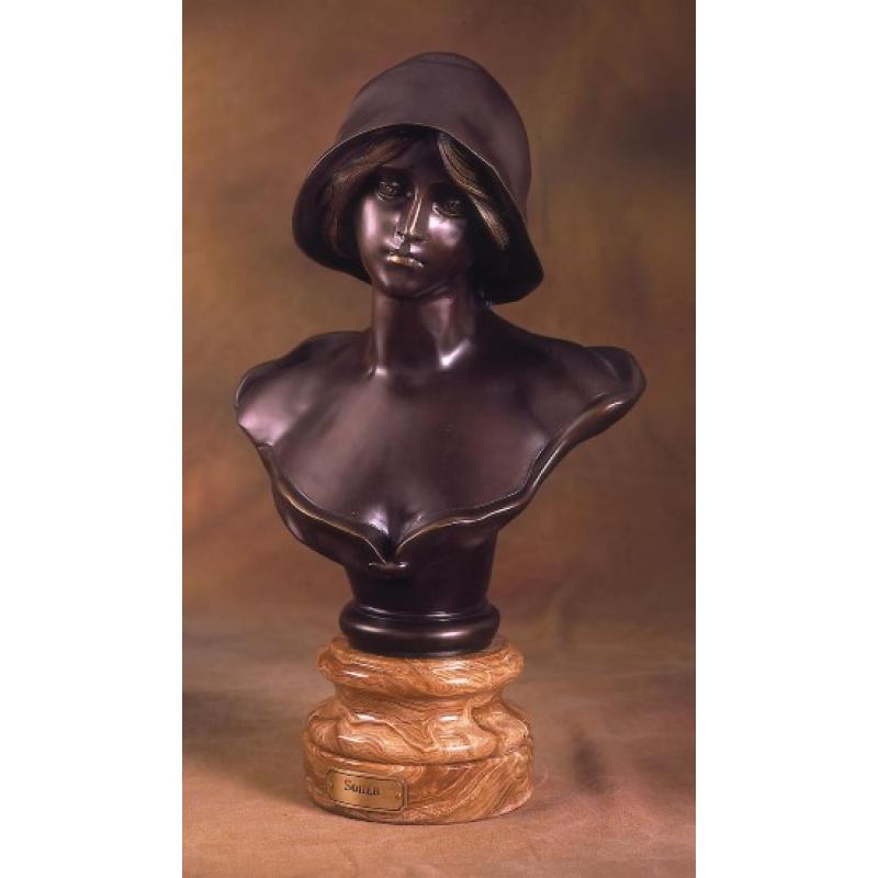 Soher Figure Bust With Hat 1056 New