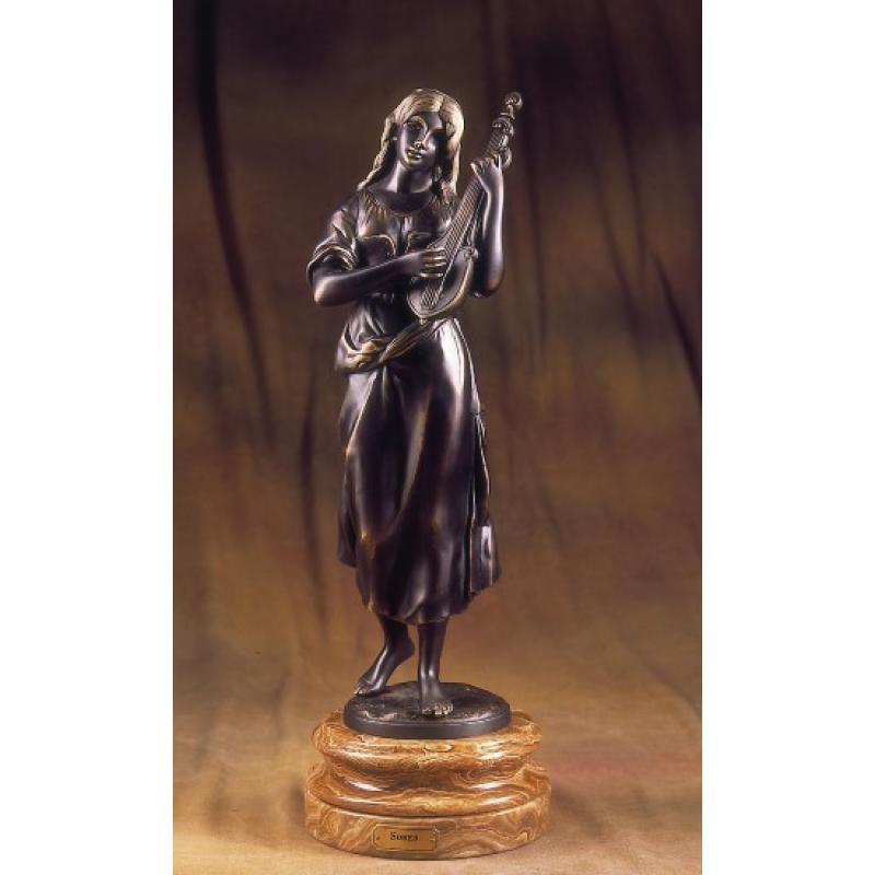 Soher Figure Woman With Guitar 1297 New