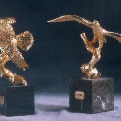 Soher Figure Eagle Gold 5037 New
