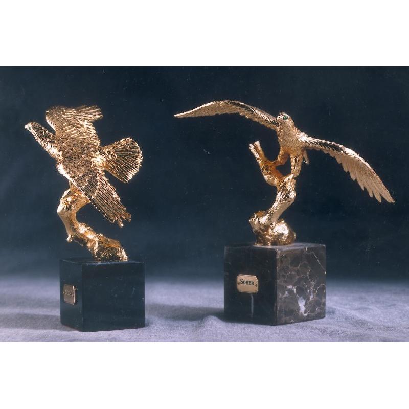 Soher Figure Eagle Gold 5037 New