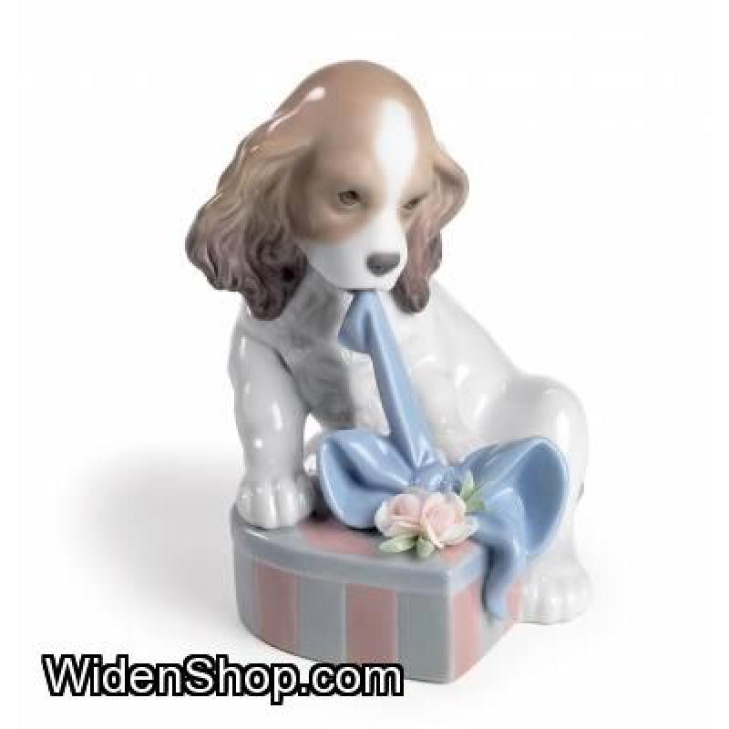 Lladro Can not Wait Dog Figurine 01008312
