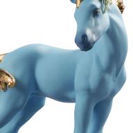 The Horse Figurine. Blue. Limited Edition 01008740