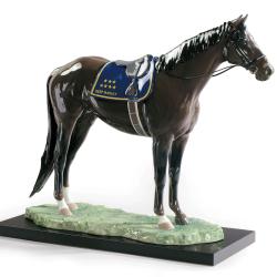 Lladro Deep Impact Horse Sculpture. Limited Edition Gloss 01009184