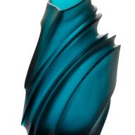 Daum Blue Vase by Christian Ghion 125ex