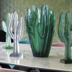 DAUM Cactus Gris Jardin de Cactus de Emilio Robba