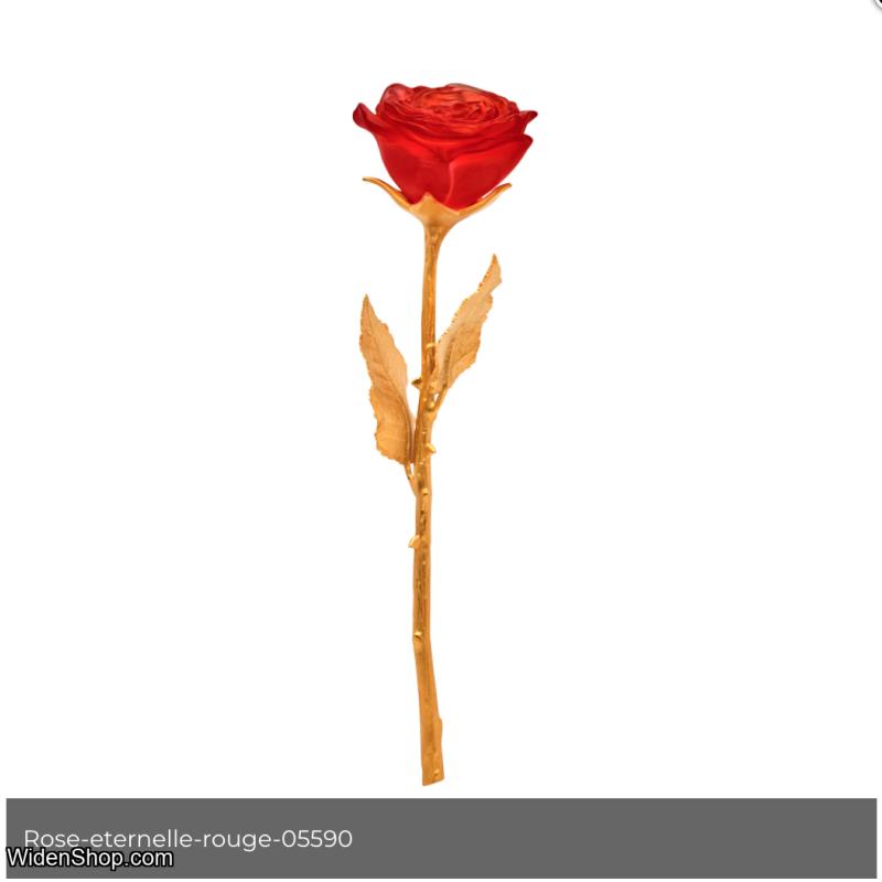 Daum Red Eternal Rose 05590