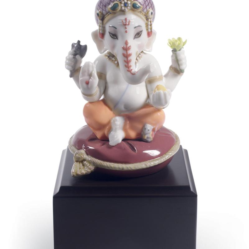 Lladro Bal Ganesha Figurine 01008672