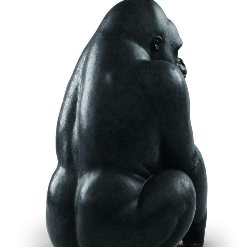 Lladro Gorilla Figurine 01012555