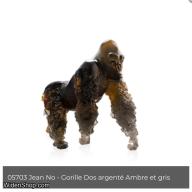 Gorille a dos argente Ambre Gris by Jean-No DAUM 05703