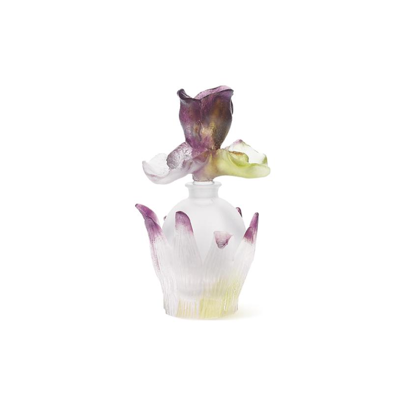 Daum Iris Round Perfume b Bottle 2756