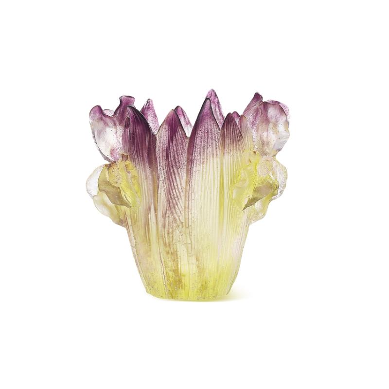 Daum Iris Small Vase 2754