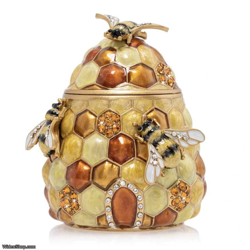 Jay Strongwater  Honey Beehive Box SDH7398-280