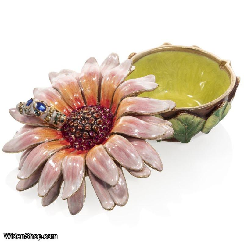 Jay Strongwater Maisie Flower and Caterpillar Box SDH7429-280
