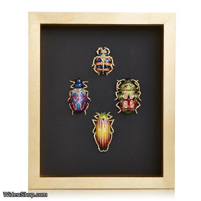 Jay Strongwater William Beetle Wall Art SHW3329-250