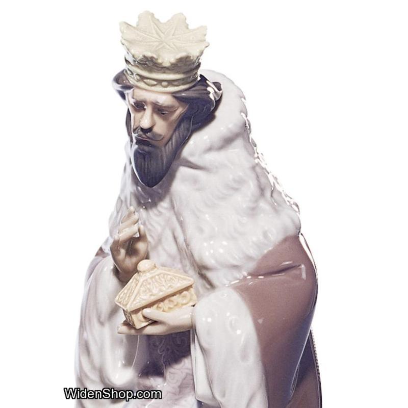 LLADRO King Gaspar Nativity Figurine-II 01005480