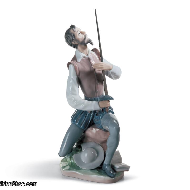 LLADRO Oration Quixote Figurine 01005357