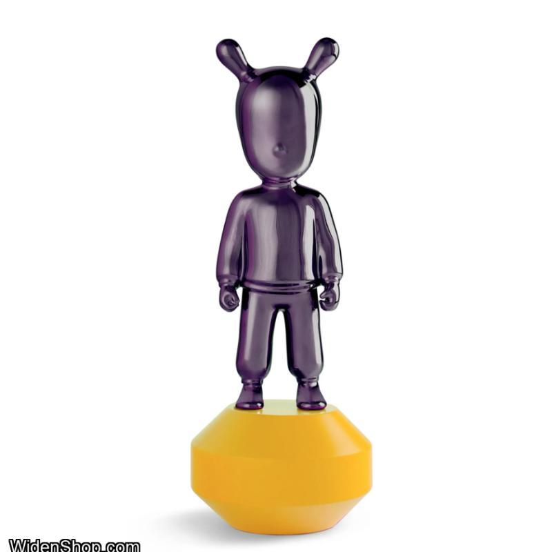 LLADRO The Guest Little-purple on yellow Figurine. Small Model 01007746