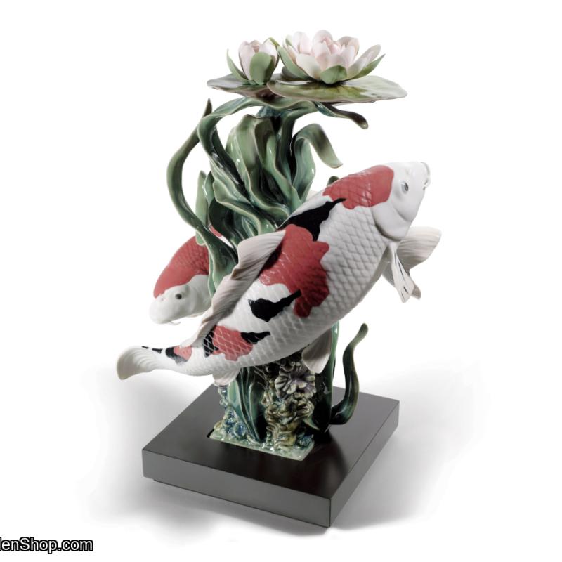 LLADRO KOI 01001959 Limited Edition 2000 pieces