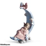 Lladro Heavens' LullaBy Girl Figurine 01006583
