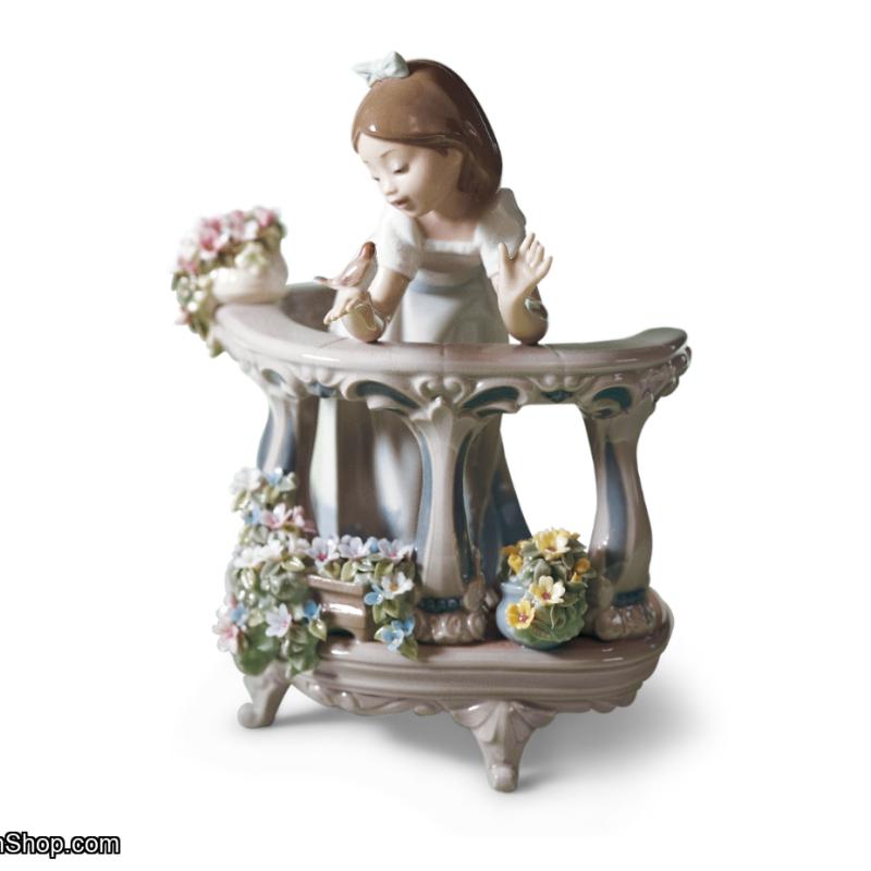 Lladro Morning Song Girl Figurine 01006658