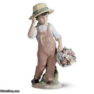 Lladro My Happy Friend Boy Figurine 01006824