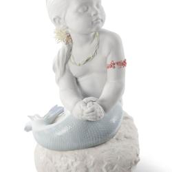 Lladro Princess of The Waves Mermaid Figurine. Limited Edition 01008713