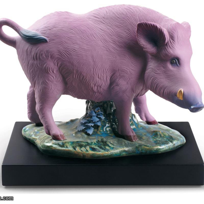 Lladro The Boar Figurine. Limited Edition 01009120