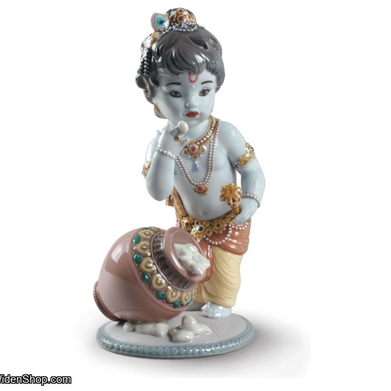 Lladro Krishna Butterthief Figurine 01009190