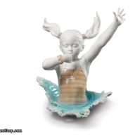 Lladro There I Go! Girl Figurine 01009194