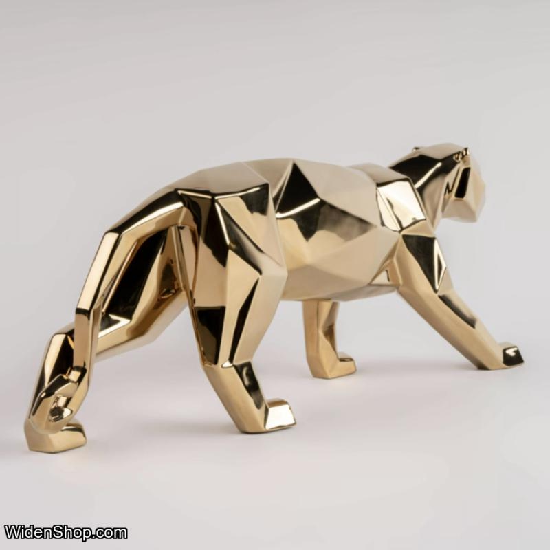 Lladro Panther Golden 01009580
