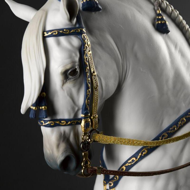 Lladro Spanish Pure Breed Horse Sculpture 01002007