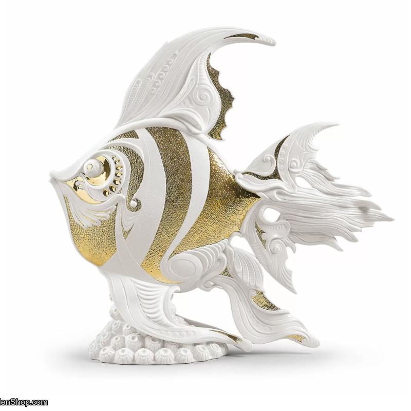 Lladro Angelfish Figurine 01002011