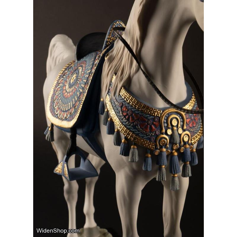 Lladro Arabian Pure Breed Horse Sculpture. Limited Edition 01002020