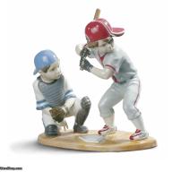 Lladro Baseball Players Figurine 01008797