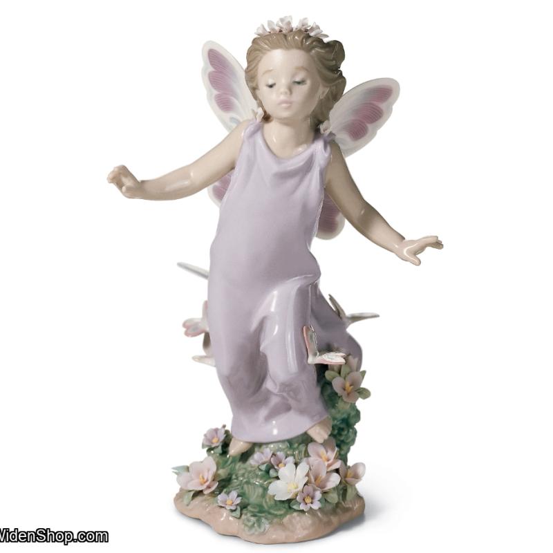 Lladro Butterfly Wings Fairy Figurine 01006875