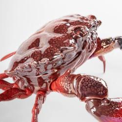 Lladro Crab Sculpture. Red 01009694