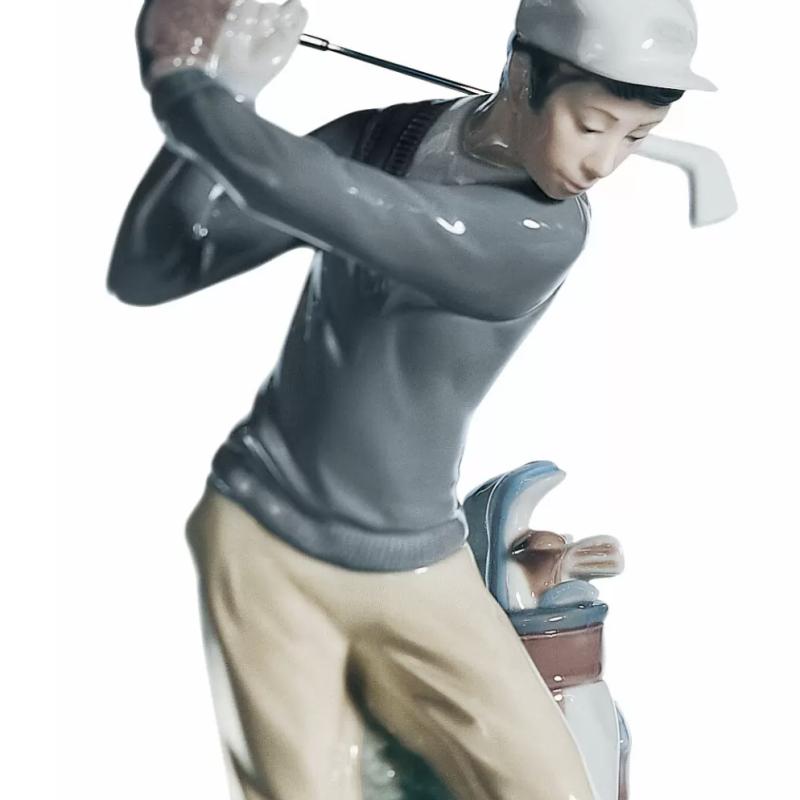 Lladro Golfer man Figurine 01004824