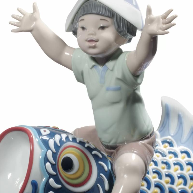 Lladro Happy Boys Day Figurine Limited Edition 01008775
