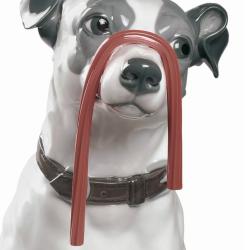 Lladro Jack Russel with Licorice Dog Figurine 01009192