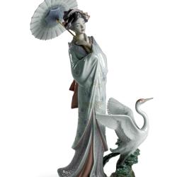 Lladro Japanese Portrait Woman Figurine 01008253