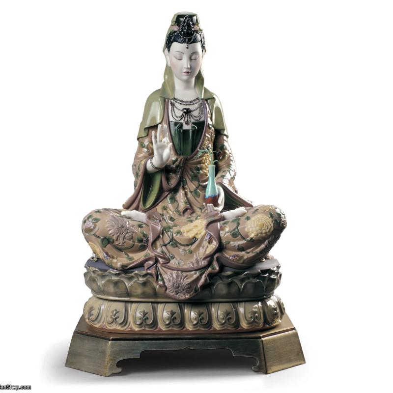 Lladro Kwan Yin Sculpture Limited Edition 01001977