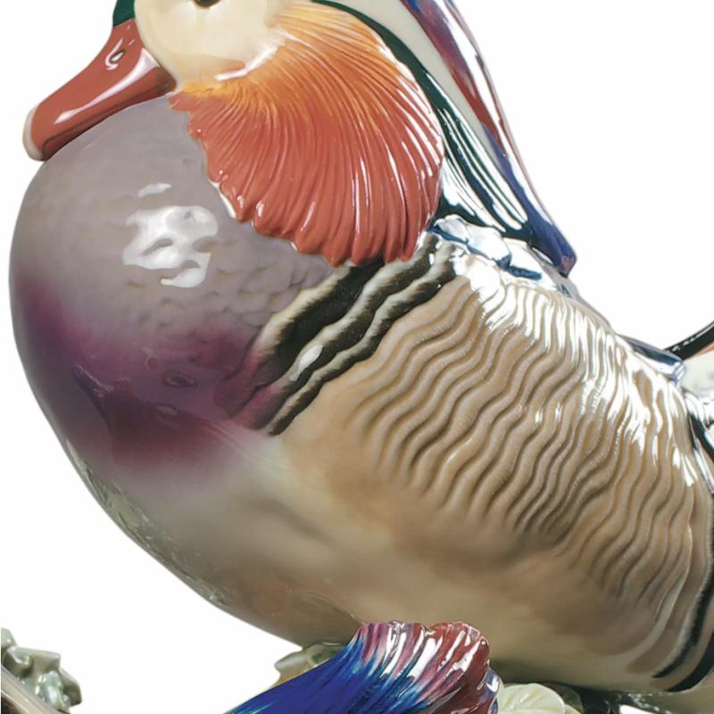 Lladro Mandarin Ducks Sculpture Limited Edition 01001979