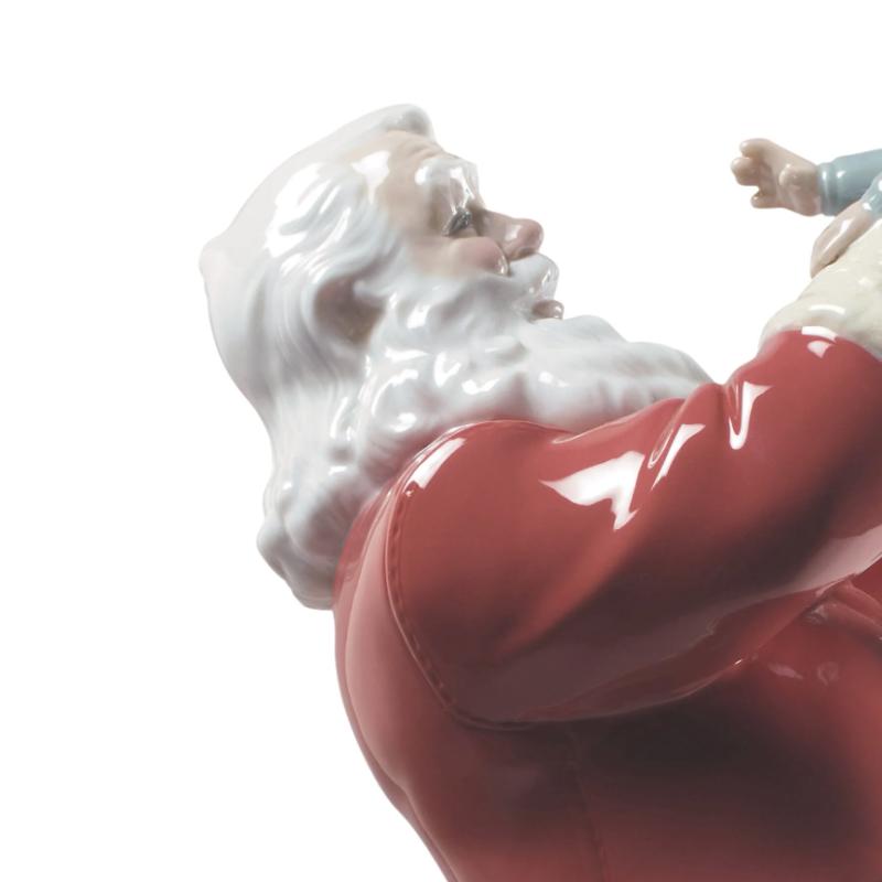 Lladro Merry Christmas Santa! Figurine 01009254