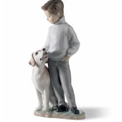 Lladro My Loyal Friend Dog Figurine 01006902