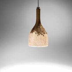 Lladro Naturofantastic Hanging Lamp. Golden Luster (CE/UK) 01007933