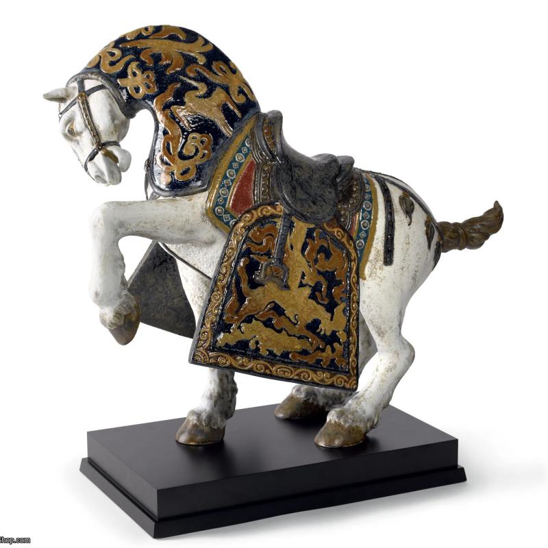 Lladro Oriental Horse Sculpture. Limited Edition 01001944