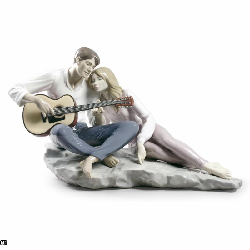Lladro Our Song Couple Figurine 01009198