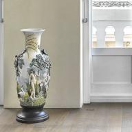 Lladro Paradise Vase Animal Life Figurine Limited Edition 01002003